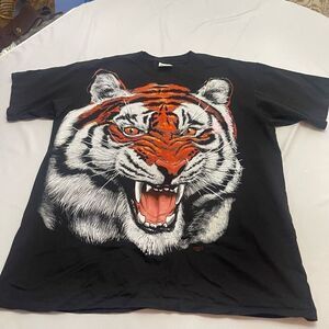 Tennessee River Gold VTG Single Stitch Black Tiger T-Shirt Size XL RARE